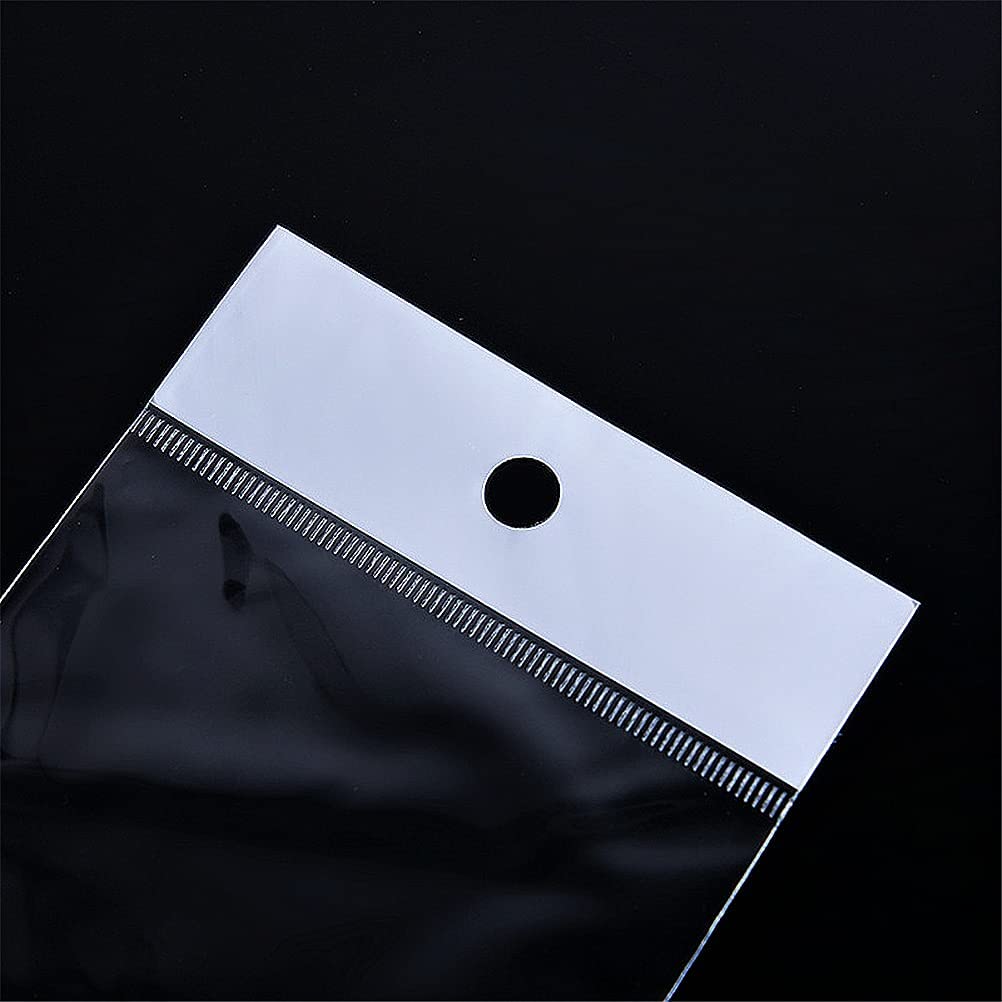 Polypropylene (OPP) Self Adhesive Bags w/ Hanging Holes