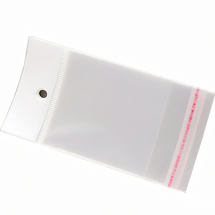 Yusland 2x2.5" 200 Clear Hang Hole Bags Small Mini Beads Pill Reclosable Self Seal OPP Baggies Jewelry Storage Plastic