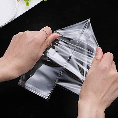 Yusland 3x6 200 Clear Hang Hole Bags Resealable Poly Self Seal Cello –  OmahaPackingBags