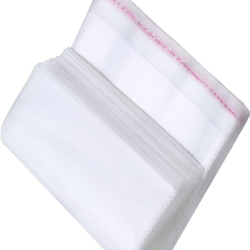 Clear Poly Bags - 12 x 15, 1 Mil Thick, Food Grade Plastic