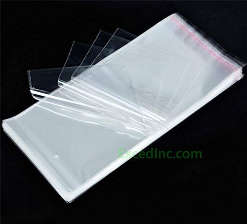 41 Sizes Clear Self Adhesive Seal Plastic Bag Pouch OPP Packing Bags Hang  Hole