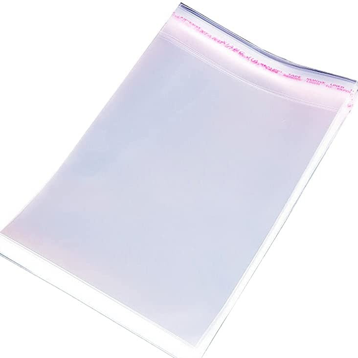 Yusland 600 Count - 3.5” X 5” Resealable Self Seal Clear Cello
