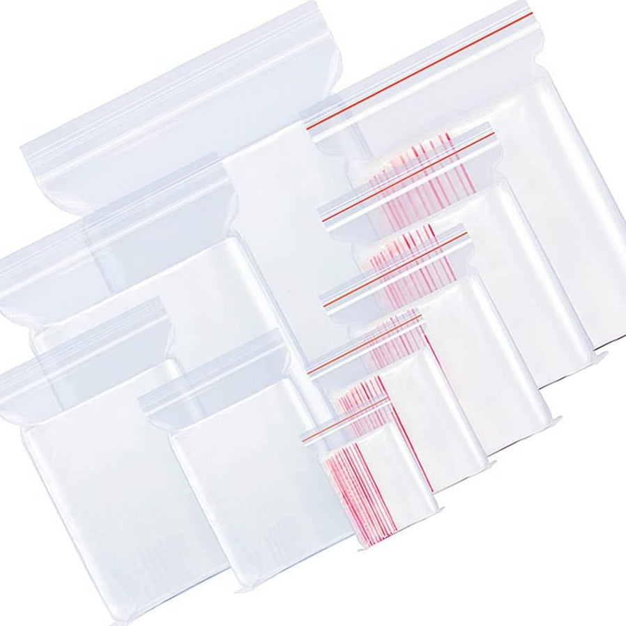 Yusland 500 Bags 4x5.5 2Mil Small Baggies Clear Reclosable Zip Plasti –  OmahaPackingBags