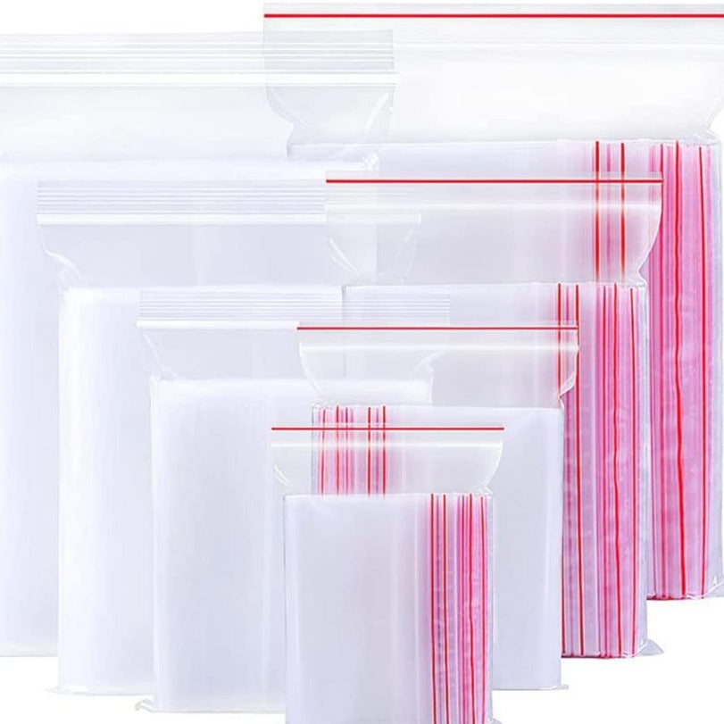 Yusland 300 Bags 3x4" 2Mil Small Clear Reclosable Baggie Zip Plastic Poly Zipper Bead Pill Storage Arts Crafts Sewing