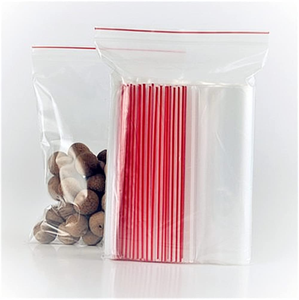 Yusland 400 Bags 2.2x2.5 1Mil Small Baggies Clear Reclosable Zip Plas –  OmahaPackingBags
