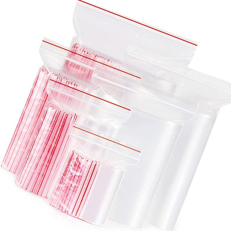 Yusland 400 Bags 2x2.2 2Mil Small Baggies Clear Reclosable Zip Plasti –  OmahaPackingBags
