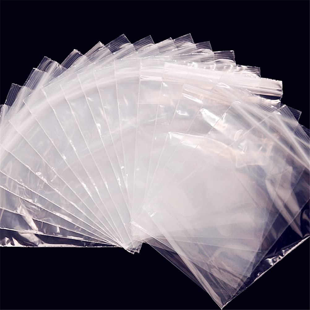 Yusland 400 Bags 5x7 2Mil Small Baggies Clear Reclosable Zip Plastic –  OmahaPackingBags